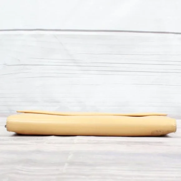 Vintage! Christian Dior Tan Leather Calfskin Kisslock Pouch Wallet - Picture 7 of 10